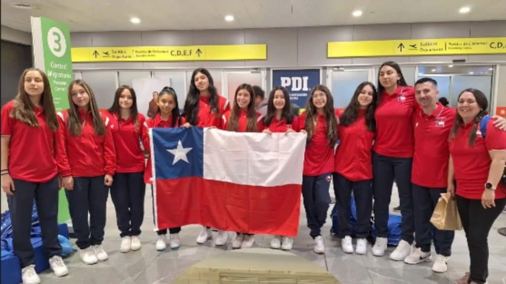 Boston College de Maipú en los Juegos Sudamericanos Deportivos 2024.
