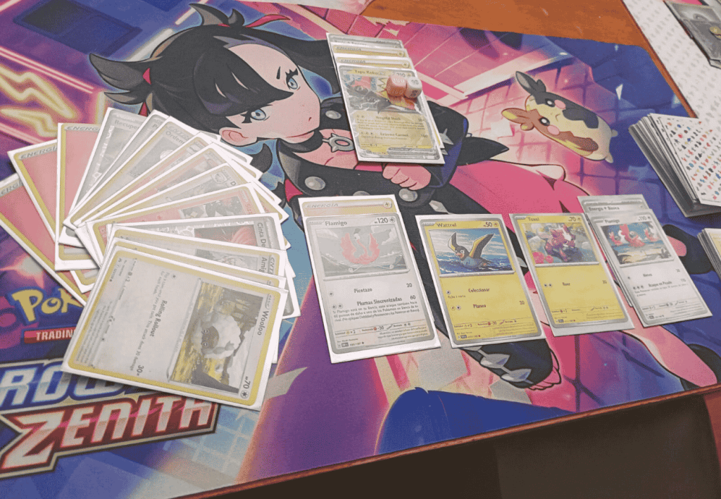 cartas pokemon y juegos de mesa en maipu