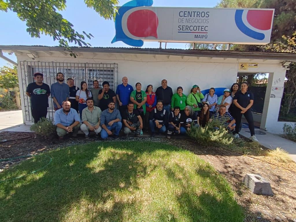 recicladores de maipú en centro de negocios sercotec maipú