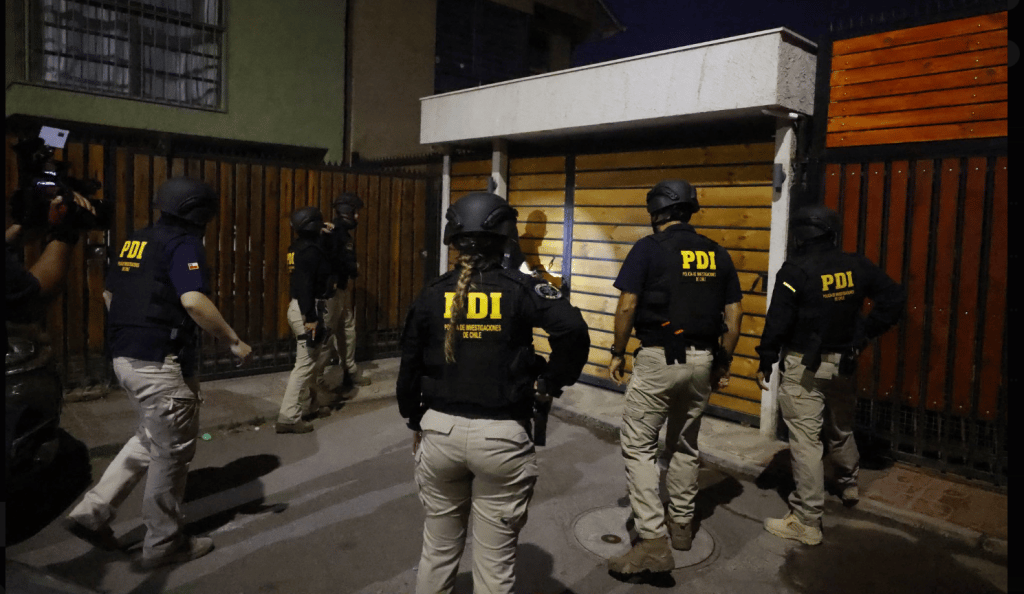 PDI contra el crimen organizado en Maipú