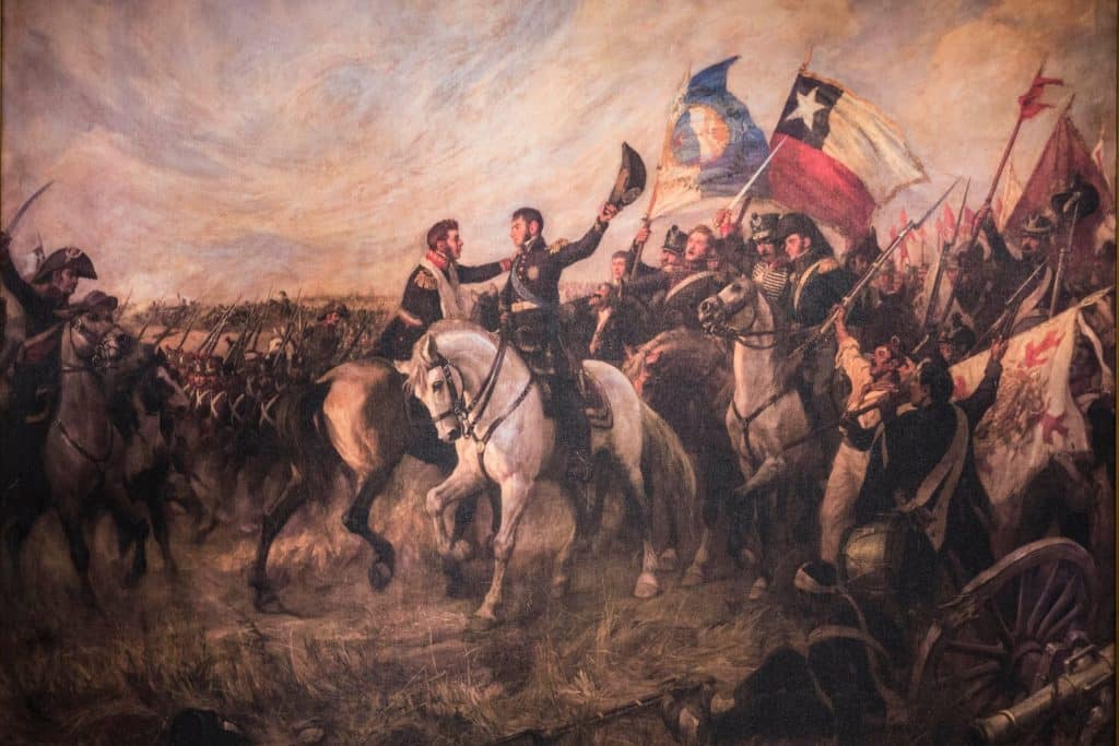 la batalla de maipu