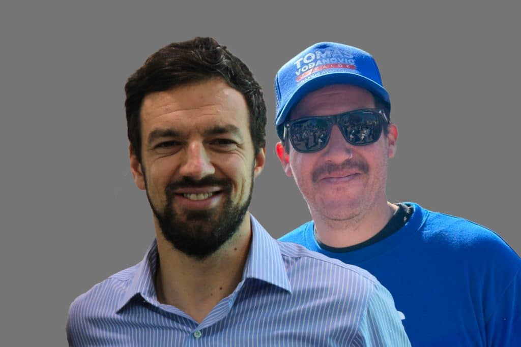 Carlos Pizarro y Tomás Vodanovic