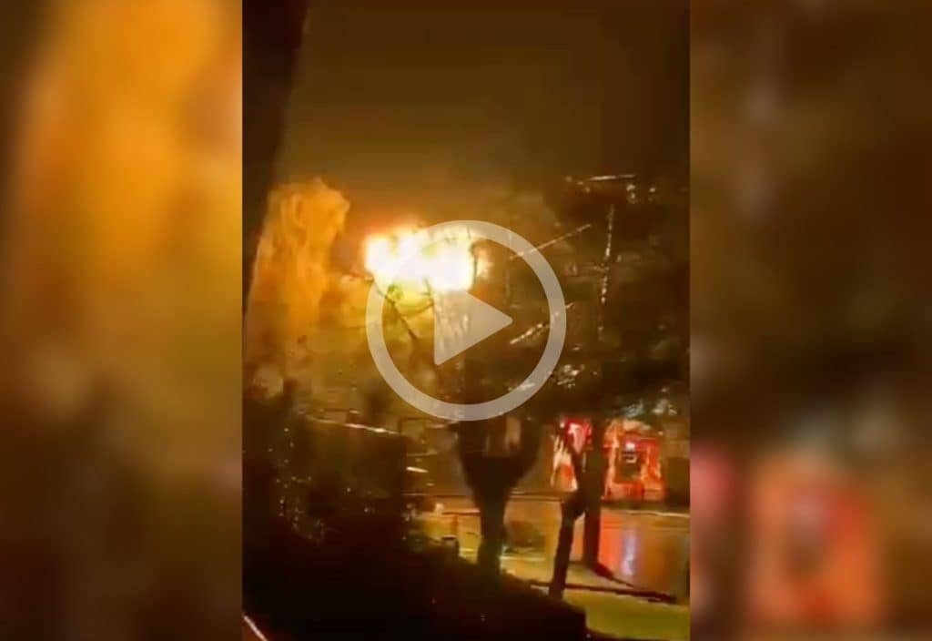 explosion transormador maipu