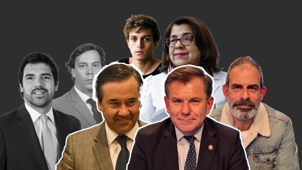 candidatos a diputados de la derecha