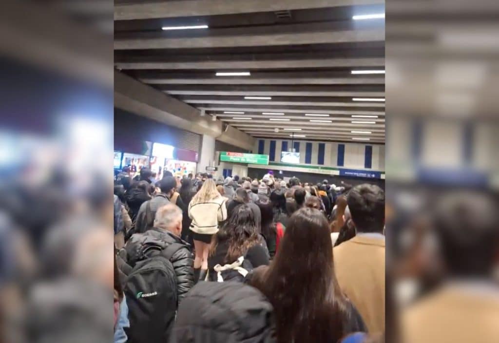 falle en metro
