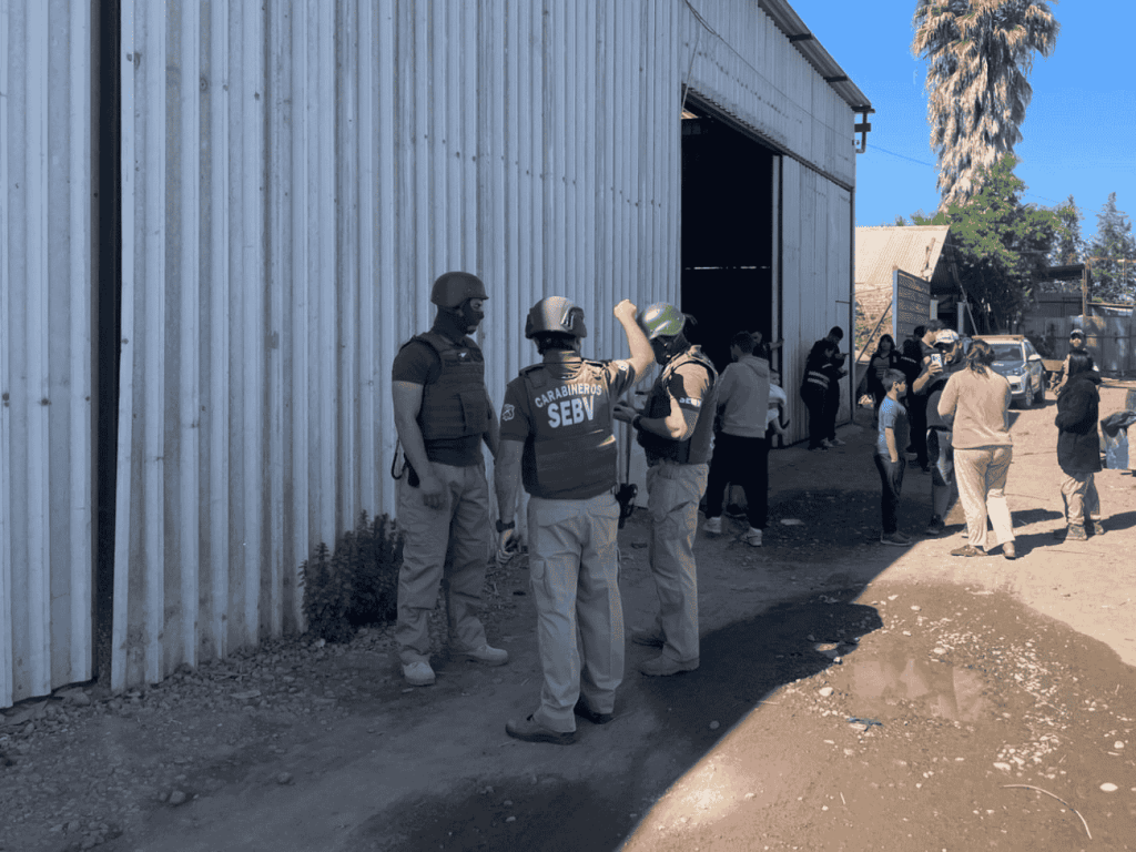 Allanamiento a Talleres mecánicos clandestinos en Rinconada