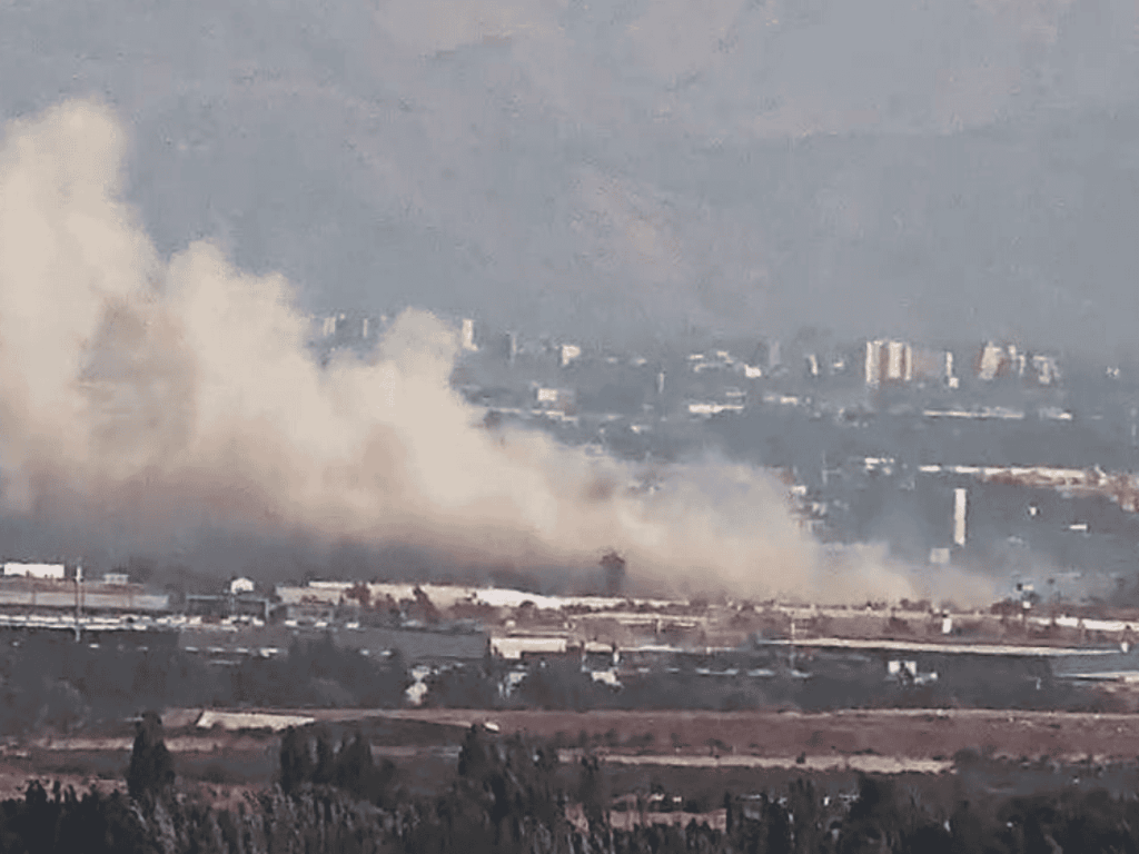 incendio en La Farfana