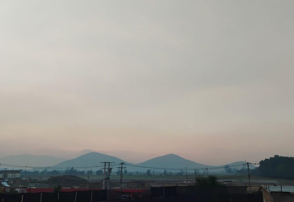 humo incendios maipu