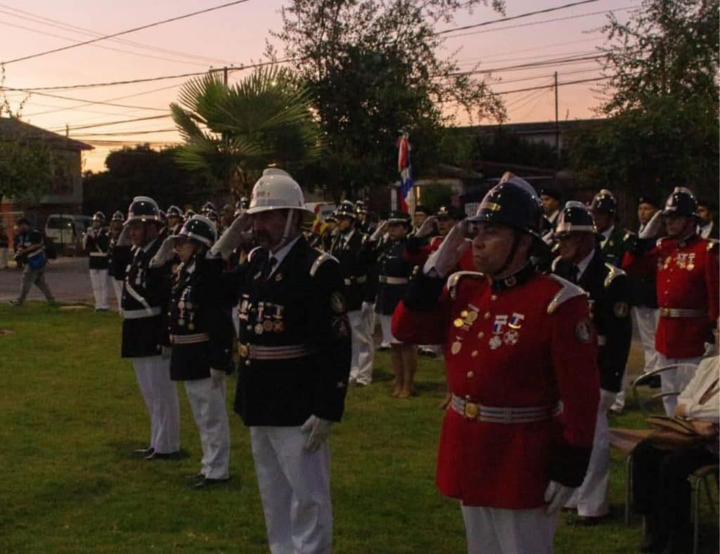 Homenaje mártir bomberos
