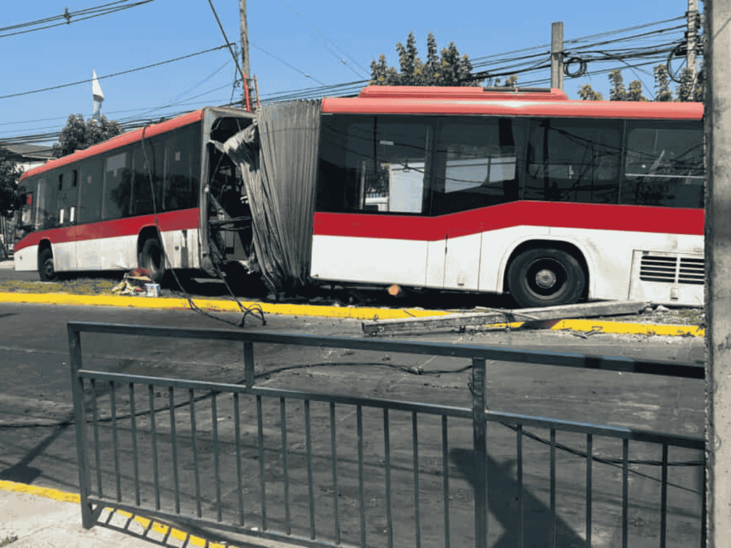 Choque de Bus RED