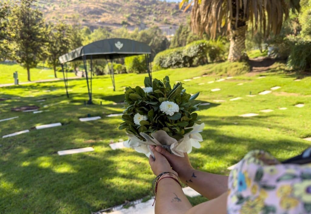 flores cementerio