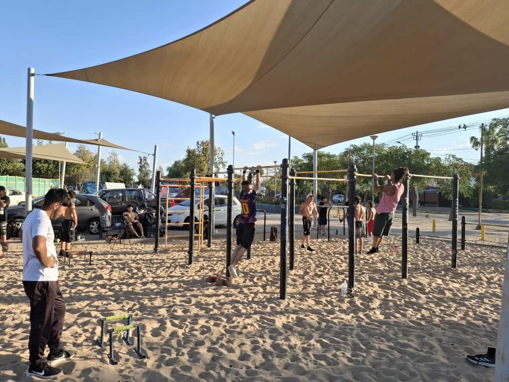 The full Move, dos años de deporte en el Parque Tres Poniente.