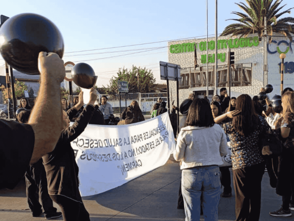 Protestas Hospital El Carmen