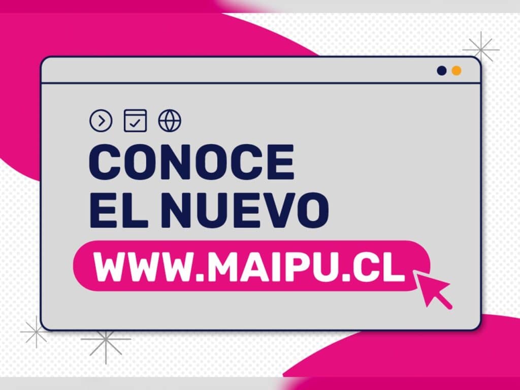 ¡Maipú renueva su sitio web municipal!: más fácil y accesible para encontrar los servicios que necesitas