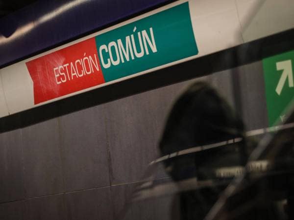 metro de santiago estacion comun