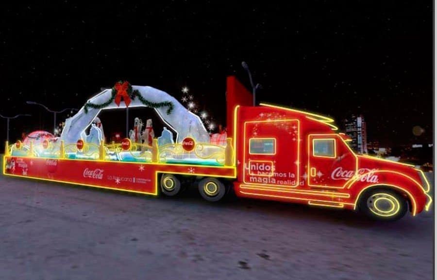 IMPERDIBLE: Caravana Navideña Coca Cola sorprenderá hoy (17 de diciembre) en Maipú