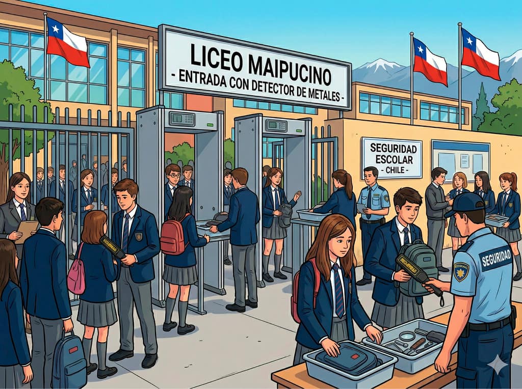El espejismo de los detectores de metales en las escuelas
