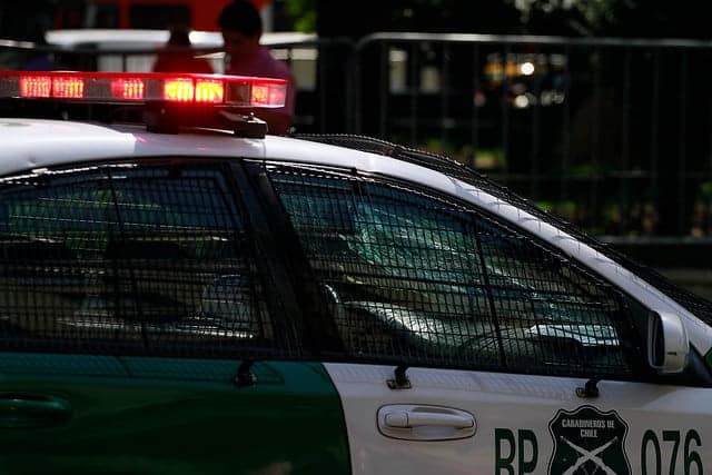 carabineros robo de vehículo
