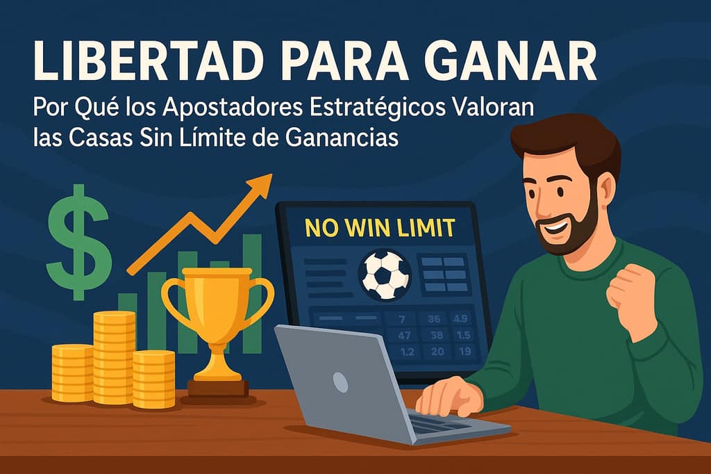 Libertad para Ganar: Por Qué los Apostadores Estratégicos Valoran las Casas Sin Límite de Ganancias