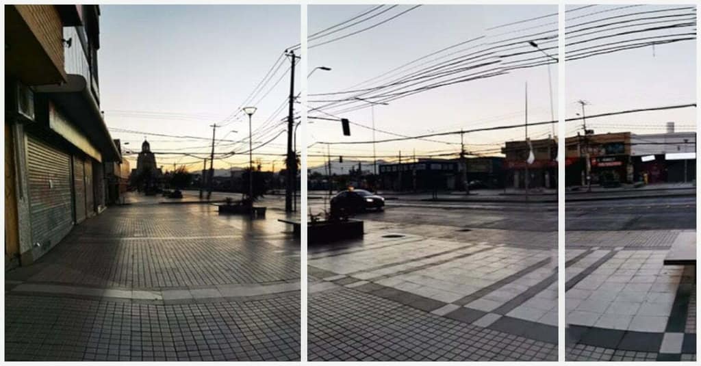 Fotos de Maipú en cuarentena: calles despejadas del centro recuerdan tiempos de antaño