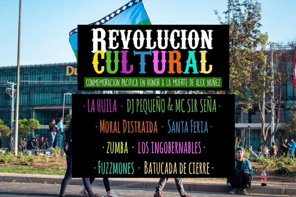 Revolución cultural en honor de Alex Nuñez