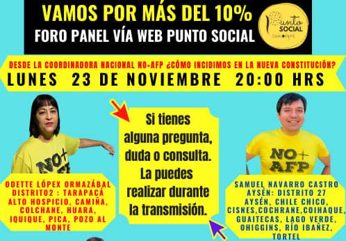 foro no+afp mc