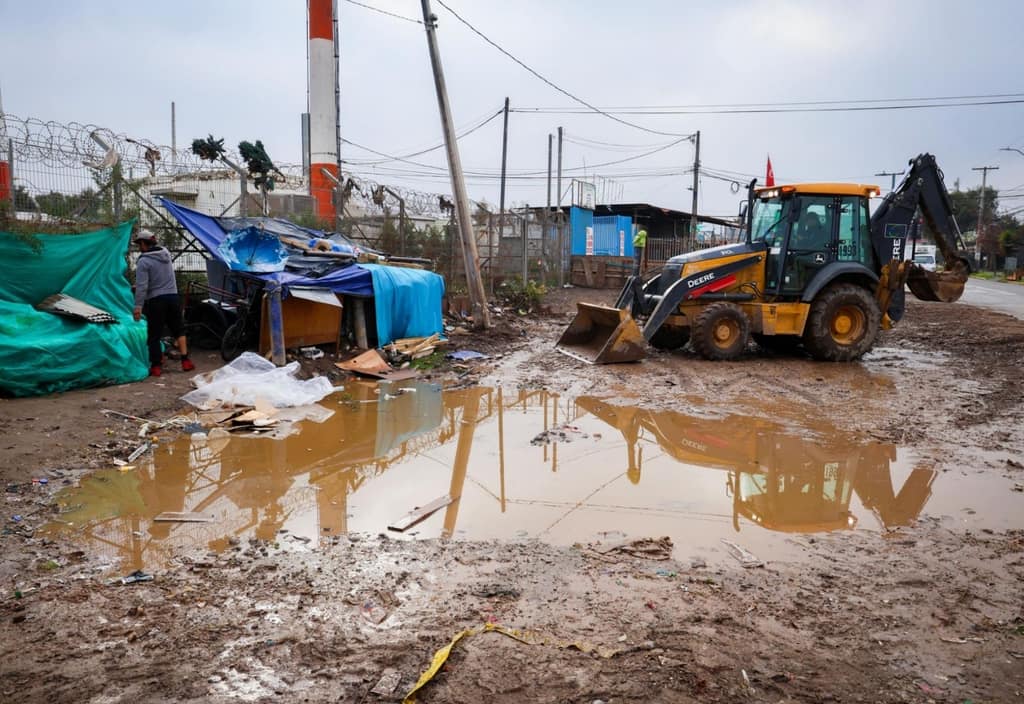 desalojo de rucos en maipu