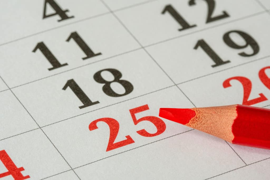 calendario de feriados