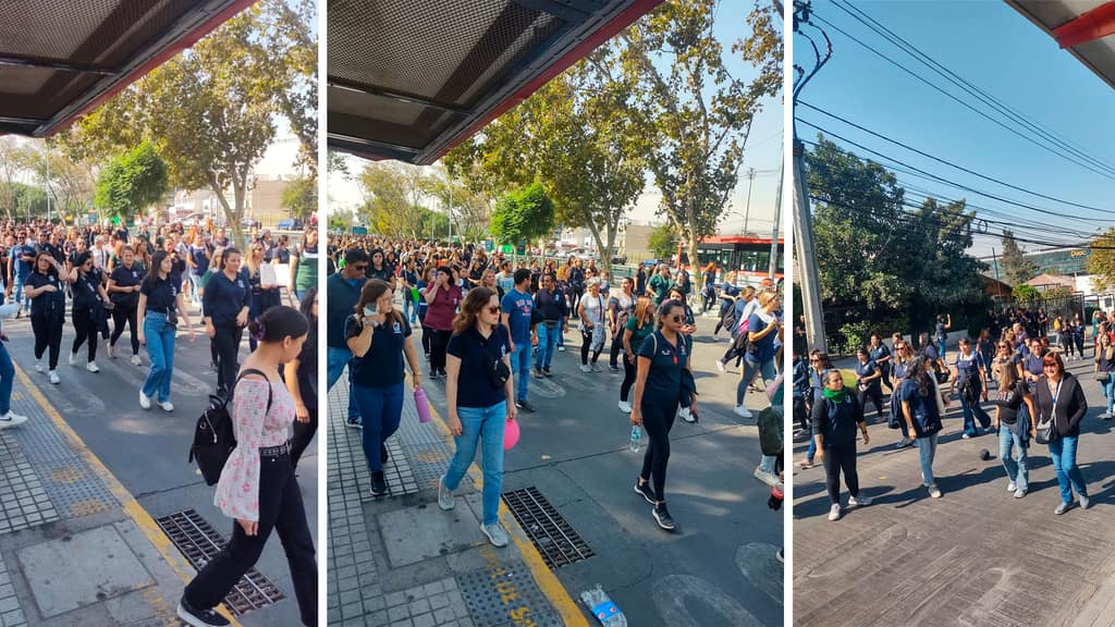 Trabajadoras de CODEDUC en paro