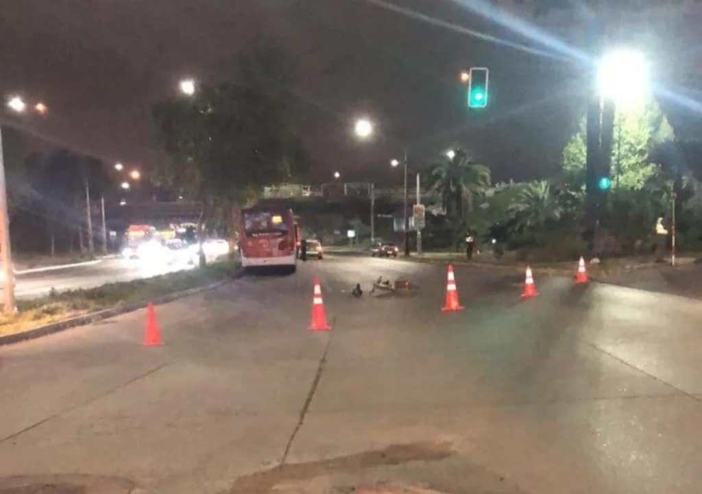 accidente vespucio pajaritos