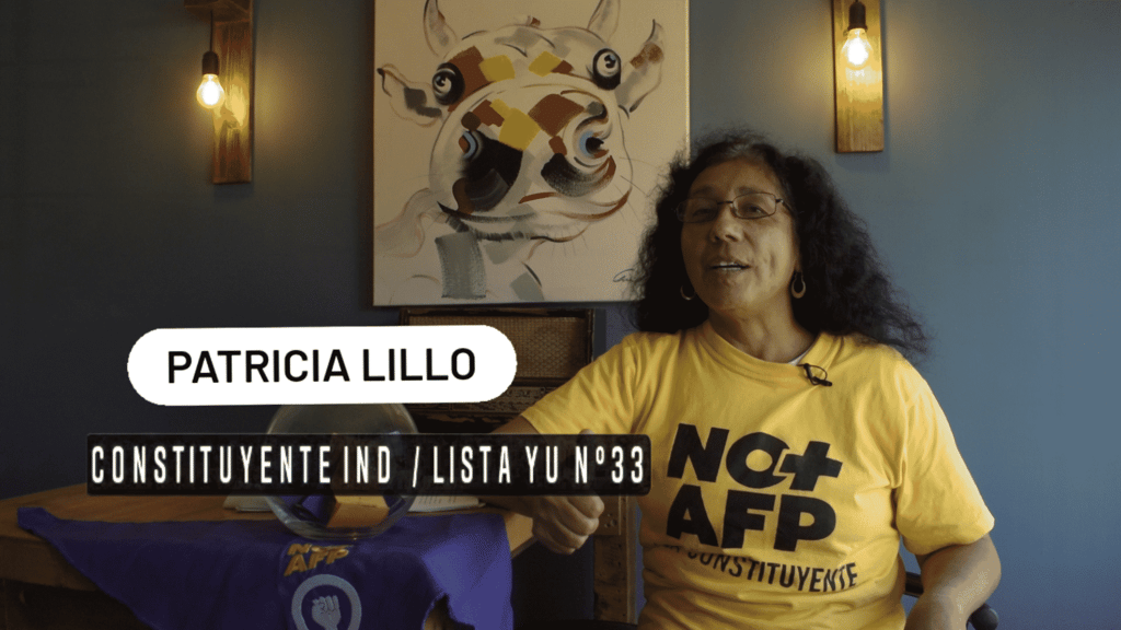 #QuieroTuVoto – Patricia Lillo, la candidata constituyente de No + AFP del distrito 8
