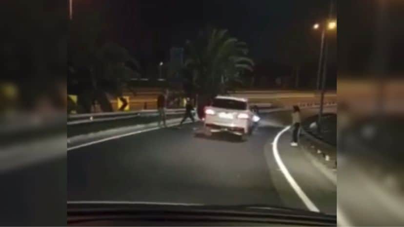 encerrona camino al aeropuerto