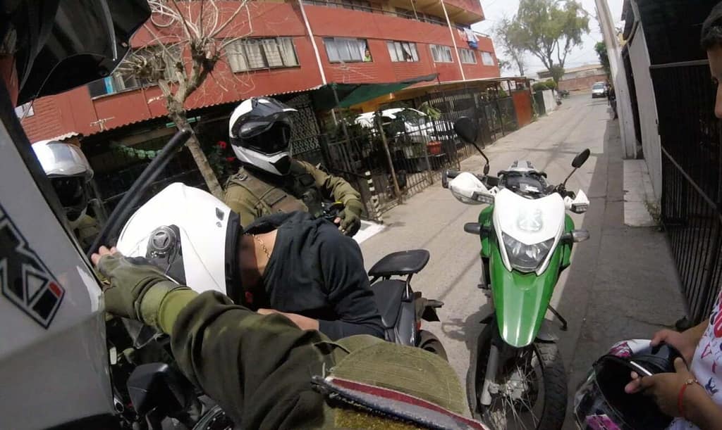 Carabineros en 4 Álamos