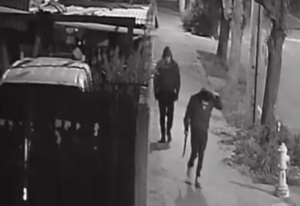 robo a vivienda maipu video delincuencia
