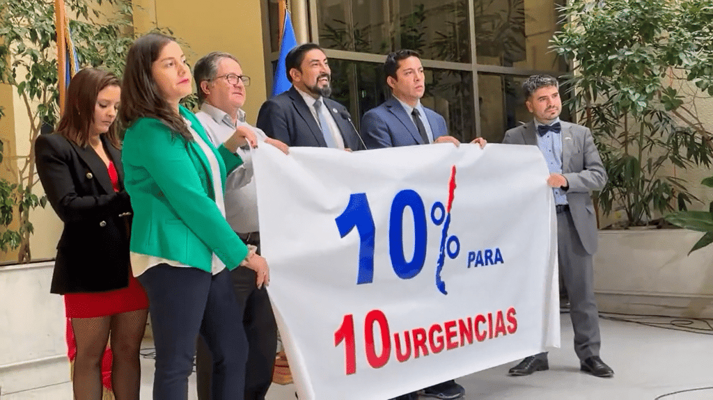 retiro del 10% por 10 urgencias