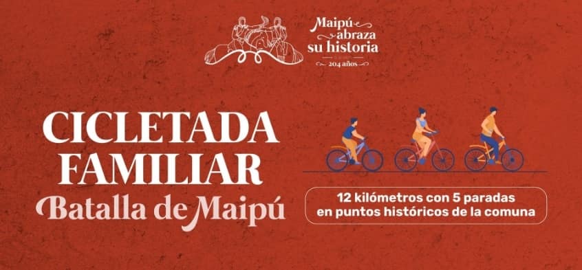 cicletada familiar en maipu