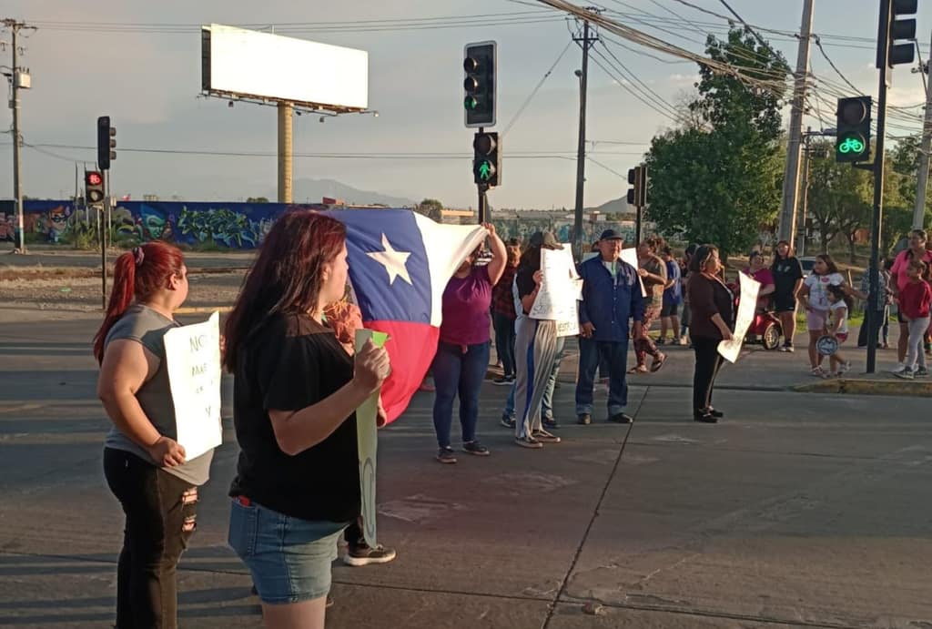 vecinos protesta