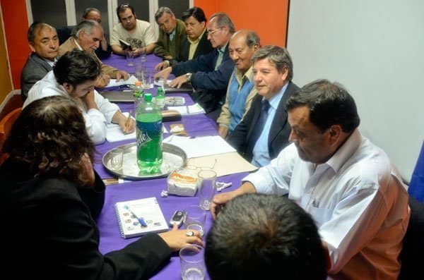 En la sede de la DC, la concertación local se reunió