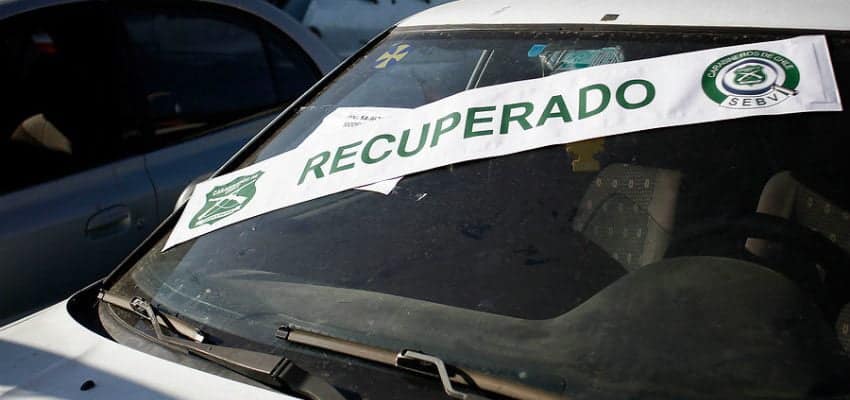 auto robado maipu auto recuperado