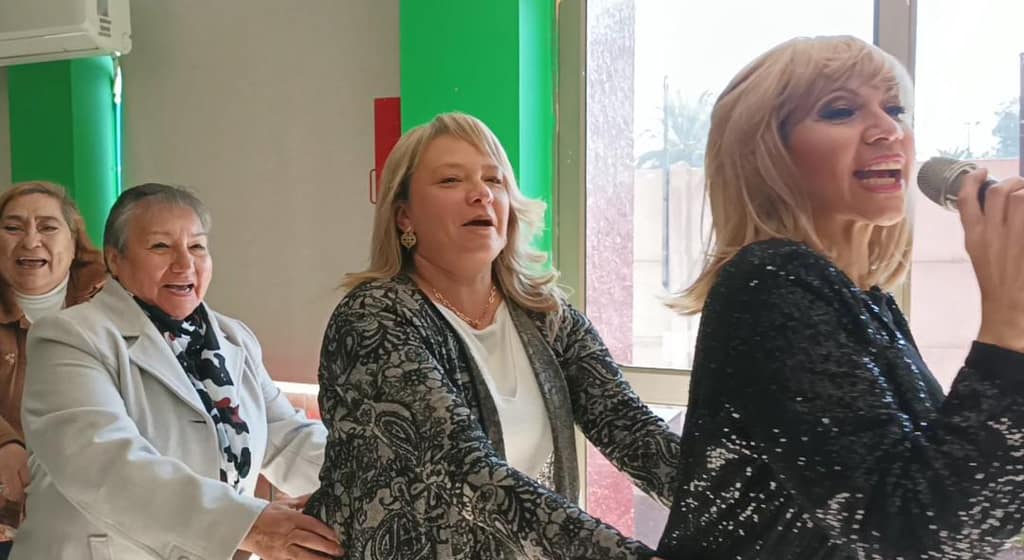 Graciela Arochas celebró a los dirigentes sociales