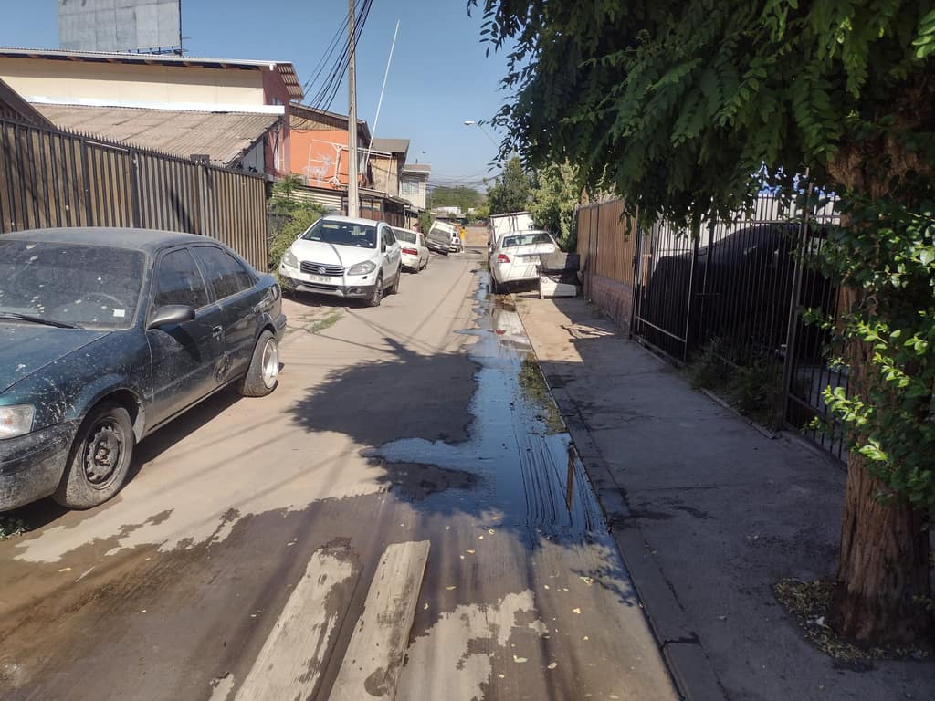 Filtración de agua Pasaje Hamurabi