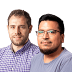 Foto de Víctor Reyes y Nicolás Hidalgo