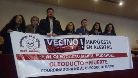 Coordinadora No a Oleoducto Maipú