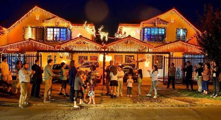 En el sector de Primo de Rivera, se puede ver esta casa, que es todo un espectáculo