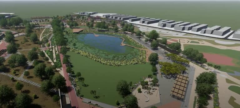 Diseño 3D Parque Humedal Pajonal