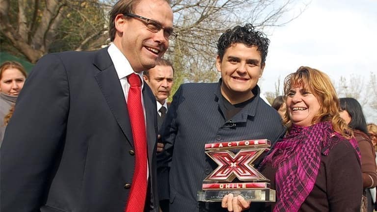 Sergio Járlaz cuando ganó Factor X