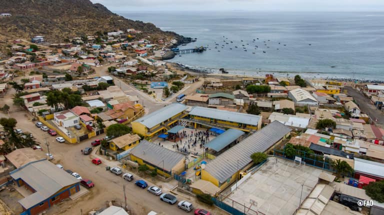 Lanzamiento nacional Guía Aprender para Proteger en Caleta Los Hornos.