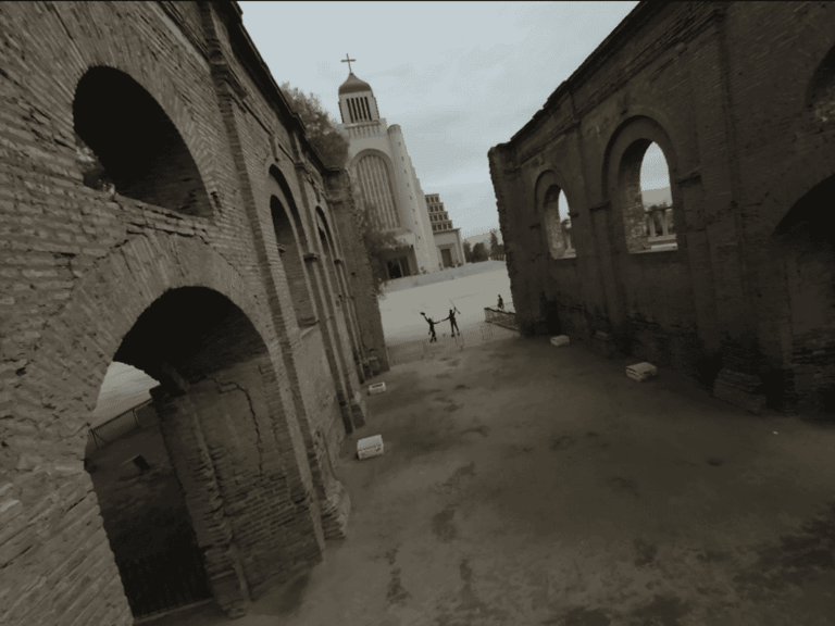 [VIDEO] Como nunca antes viste la Capilla de la Victoria: escenas inéditas de los muros más famosos de Maipú