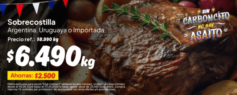 oferta carne unimarc