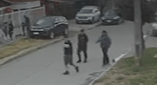 violento asalto en halloween en Barrio Los héroes